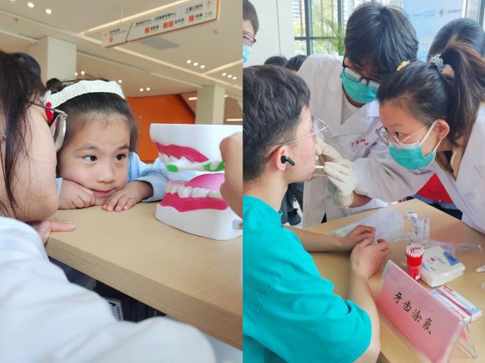 口腔健康 身心健康——公司师生在公司五象门诊部开展“世界口腔健康日”健康宣教活动 第 3 张 口腔健康 身心健康——公司师生在公司五象门诊部开展“世界口腔健康日”健康宣教活动 第 3 张