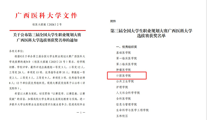 喜报！公司学子获第三届职业规划大赛广西区赛银奖、校赛一等奖 第 2 张